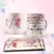 Imagem do Caneca Porcelana Personalizada Alfabeto Floral