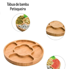 Petisqueira de bambu - comprar online