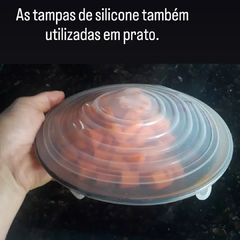 Tampas de silicone - loja online