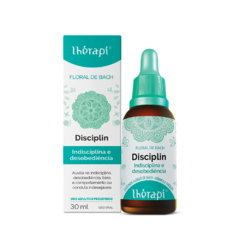 Floral de Bach - Diciplin - Indisciplina e Desobediência - 30ml