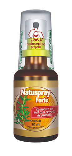 Spray - Natuspray Forte - Composto de Mel e Extrato de Própolis - 30ml