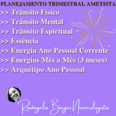 Planejamento Trimestral Pessoal "Ametista"