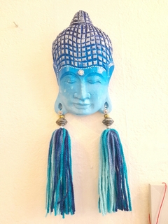 Cara de Buda, azul