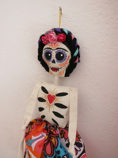 Esqueleto frida - Falda colorida