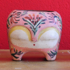 Maceta de cerámica - Rosa