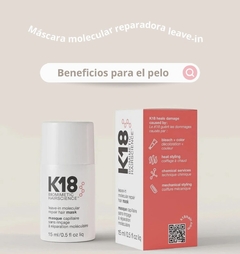 Máscara K18: Tratamiento Biotecnológico para Cabello