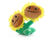 Peluche Planta Vs Zombie Girasol De 2 Cabeza Pvz