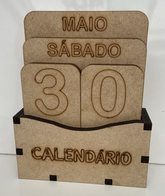 Calendário Permanente em MDF