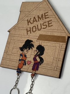 Porta Chaves Dragon Ball Kame House em MDF - comprar online