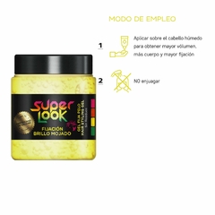 GEL FIJA PELO - FIJACION BRILLO MOJADO - 500 grs. en internet