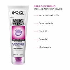 ACONDICIONADOR BRILLO EXTREMO - ILUMINACION CON CERAMIDAS - 230 ml. - comprar online