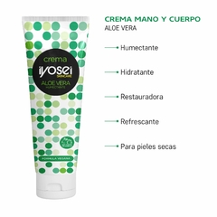 CREMA MANOS Y CUERPO - ALOE VERA - HUMECTANTE - 240 ml. - comprar online