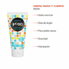 CREMA MANOS Y CUERPO - ARGÁN - DOBLE NUTRICIÓN - 60 gr. - comprar online