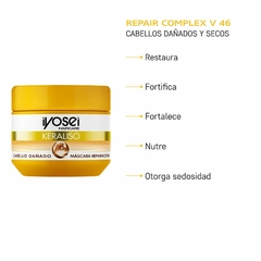 MASCARA DE REPARACION TOTAL CON KERATINA - 315 grs. - comprar online