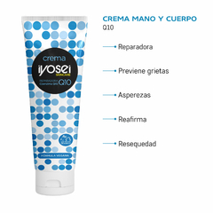 CREMA PARA MANOS Y CUERPO - Q10 - REPARADORA - 240 gr. - comprar online