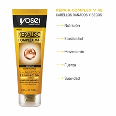 SHAMPOO REPARACION - KERALISO CON KERATINA - 230 ml. - comprar online