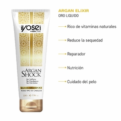 SHAMPOO DE ARGÁN SHOCK BIO ACTIVO - 230 ml. - comprar online