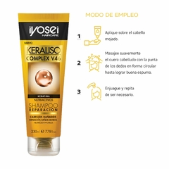 SHAMPOO REPARACION - KERALISO CON KERATINA - 230 ml. en internet