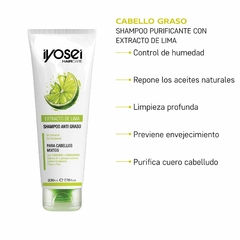 SHAMPOO PURIFICANTE CON EXTRACTO DE LIMA - 230 ml. - comprar online