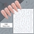 12PCS JOYFUL NAIL STICKERS PARA UNAS 6937000255069 SKY255-6 - comprar online