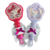 CEPILLO PEINE HELLO KITTY BOLITA DE COLORES ZMA-A90R 6600603609163