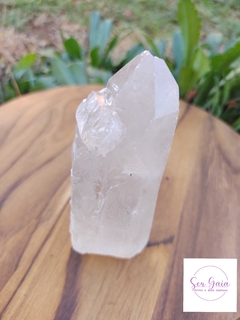 Quartzo Cristal Ponta Peça Única - comprar online