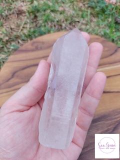 Quartzo Cristal Ponta Peça Única - Ser Gaia