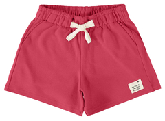 SHORTS INFANTIL MENINA COM CADARÇO EM MOLETINHO SUSTENTÁVEL - comprar online