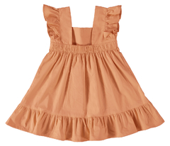 Imagem do VESTIDO COM BABADOS E DECOTE QUADRADO FRENTE E COSTAS - MALWEE KIDS