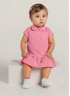 VESTIDO BEBÊ MENINA POLO BRANDILI BABY - Jog Kids | Roupas infantis - Roupa de meninos, meninas e bebês, Jaqueta Infantil, Conjuntos, Calças para crianças, Roupas de crianças 