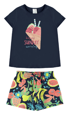 CONJUNTO INFANTIL ESTAMPA TROPICAL na internet