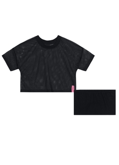 KIT BLUSA CROPPED TEC TELA FASHION NEW YOUNG CLASS