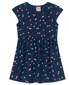 VESTIDO EM MALHA INFANTIL MENINA BRANDILI