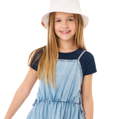 VESTIDO INFANTIL TRÊS MARIAS EM JEANS LEVE MALWEE KIDS na internet