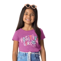 BLUSA INFANTIL MENINA DECOTE REDONDO EM MALHA UV50+ MALWEE KIDS na internet