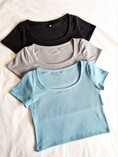 Baby tee cuello U (Morley) - comprar online