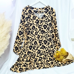 Vestido leopardo