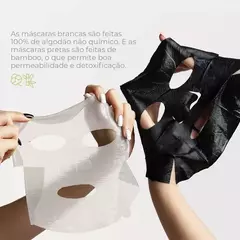 MÁSCARA FACIAL DE ALGODÃO CHÁ VERDE - KISS NEW YORK - loja online