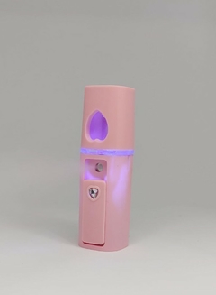 Vaporizador Facial Coração Rosa Spray Elétrico Portátil Recarregável USB - comprar online