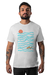 Camiseta Masculina de Pesca Lago Branca ClickFish 100% Algodão