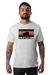 Camiseta Masculina de Caça Javali Branca ClickFish 100% Algodão