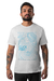 Camiseta Masculina Desistir Jamais Branca ClickFish 100% Algodão