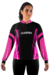 Camisa Camiseta Feminina ClickFish Pesca Esportiva Dry Fps50+ Leve Rosa