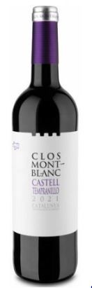 Vinho Tinto Clos Montblanc Castell Tempranillo