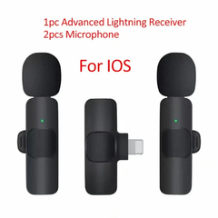 Imagem do Microfone de Lapela sem Fio, Portátil, iPhone, Android