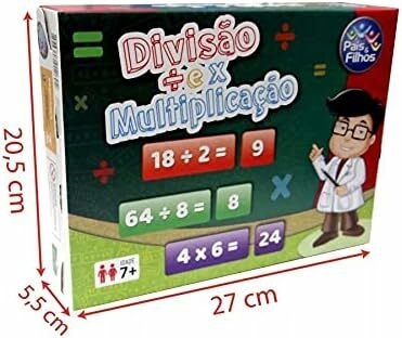 Jogo Divisão e Multiplicação - Pais & Filhos - Outros Jogos