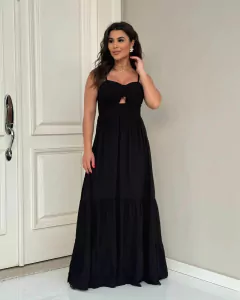 Vestido Maria - Preto