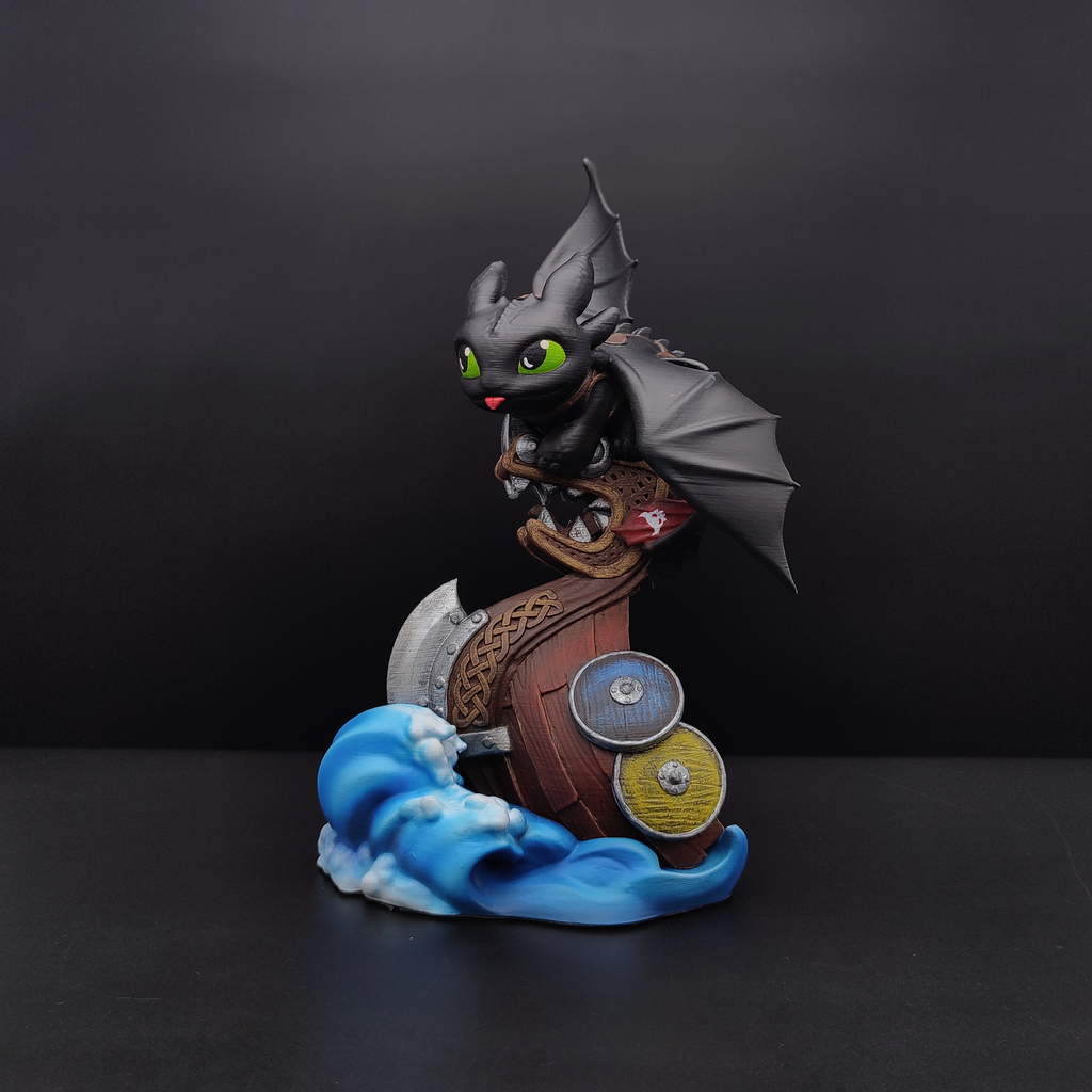 Figura Chibi Chimuelo | Cómo entrenar a tu dragón