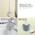 Escova de toalete de silicone flexível - Psiu Store