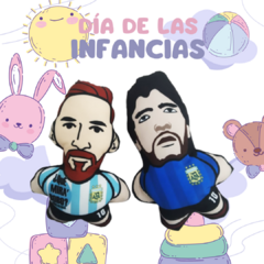 Messi y Maradona